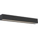 Stripe LED 2.36 inch Black Outdoor Wall Mount